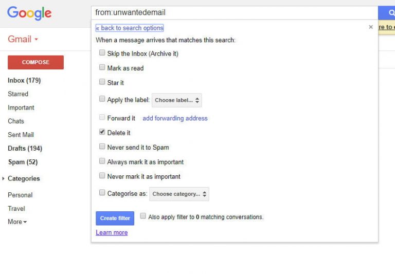 How to create disposable email addresses DLSServe