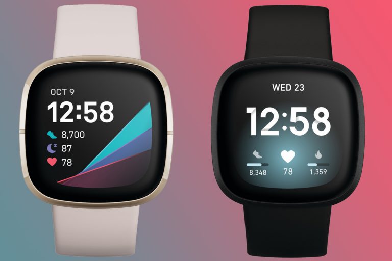 difference in fitbit sense and versa 3