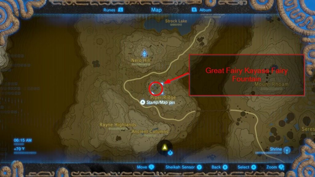 Where to find all the Great Fairy Fountains in BOTW DLSServe