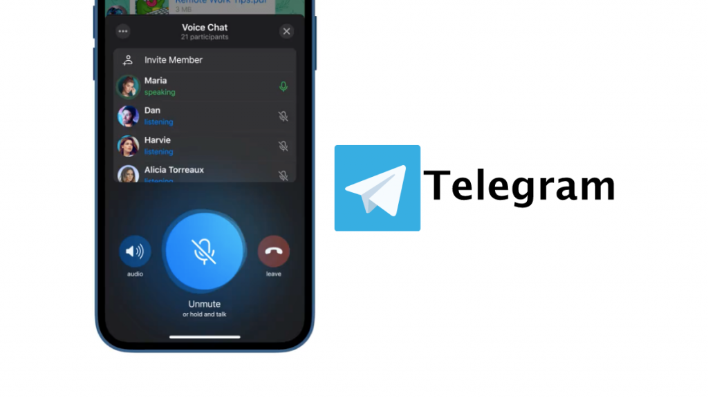 telegram voice chats