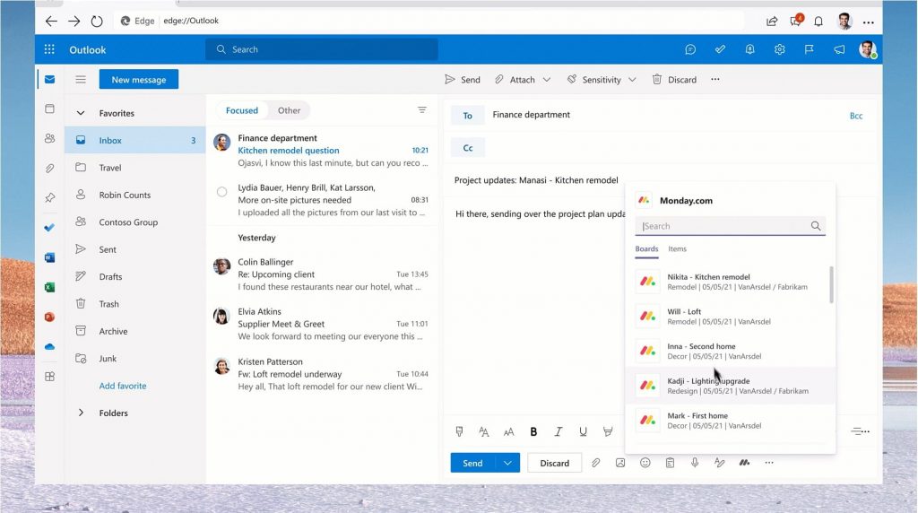 microsoft outlook update for windows 10