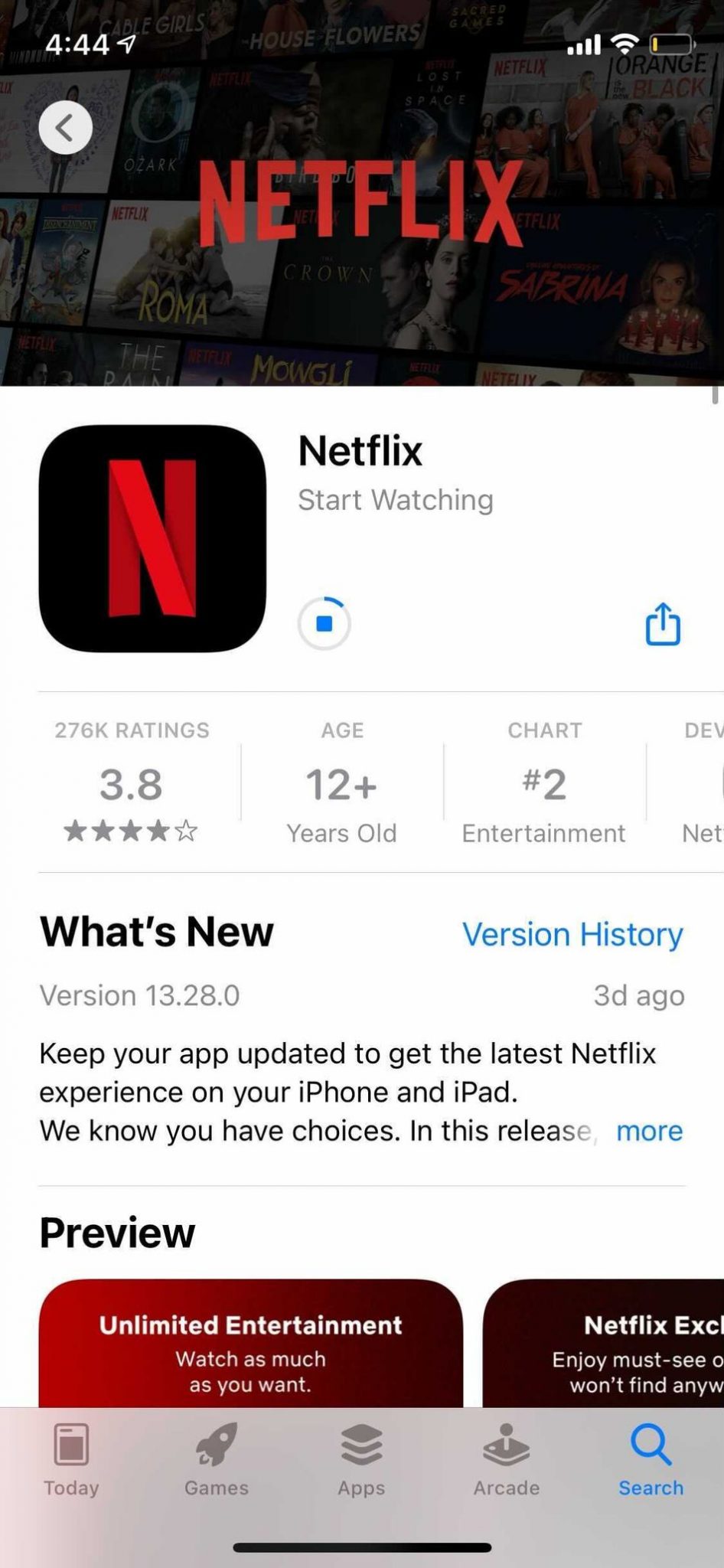 netflix download movies for offline viewing