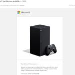 Microsoft is emailing out links to buy an Xbox Series X bundle from its online store