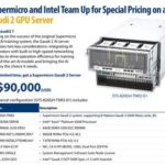 Missed out on the $500,000 Cheyenne supercomputer deal? Supermicro has an Intel server offer that you can’t refuse — eight Gaudi 2 AI accelerators, 76 cores, 1TB of RAM and 100GbE for just $90,000