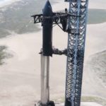 Watch SpaceX stack Starship rocket ahead of fourth test flight