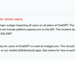 ChatGPT was down – here’s what we know about the huge outage