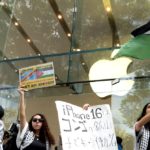 Protesters Take to Apple Stores Worldwide on iPhone 16 Launch Day