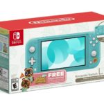 The Nintendo Switch Lite with Animal Crossing is on sale today