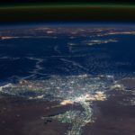 Departing ISS astronaut still finds time for stunning night shot