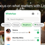 WhatsApp’s new Lists feature makes organizing chats easier and more personal