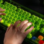 8BitDo added RGB backlights to the new Xbox version of its mechanical keyboard