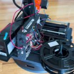 Someone fused a 3D printer and a vacuum robot to create a mobile 3D printer that can print on almost any flat surface — including your floor