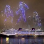 Watch: Disney christened its new cruise ship with an eye-popping 1,000-plus drone show