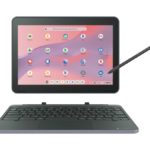 This is the first rugged convertible Chrome tablet ever launched, but you can only buy it in Japan: Dynabook Chromebook C70 comes with a docked pen as well as a proper keyboard