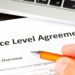 What is a Service Level Agreement (SLA) in web hosting?