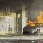 One dead, seven injured as Cybertruck explodes outside Trump’s hotel in Las Vegas