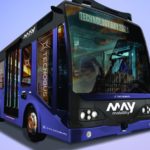 This all-electric robo-bus has swappable batteries and can fit 30 passengers