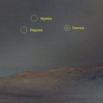 NASA rover shares moody image of Mars moon Deimos