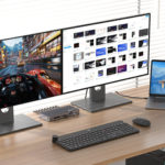 What a claim! This KVM docking station switch can handle two 8K monitors – yes, you heard it right, that’s 66 million pixels (or 32 Full HD displays)