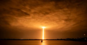 SpaceX marks 100th Space Coast launch of 2025 with stunning Falcon 9 images