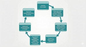 What are automated workflows in accounting, and how do they save time?