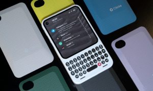 I held the Clicks Communicator, and it blends the QWERTY past with modern tech like no other phone