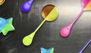 This tasty lollipop plays music in your head when you bite it